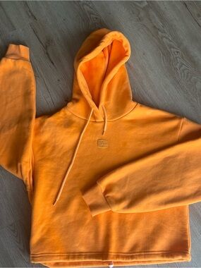Billebeino Bright Orange Women's  Hoodie 🍊 oversized XS-Small
